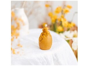 Beeswax candle "Easter chicken"