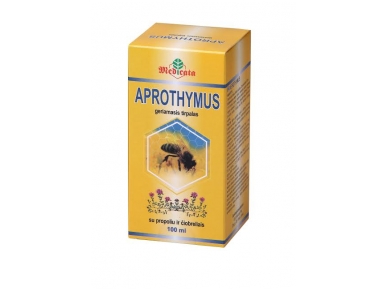 Aqueous propolis extract with thyme, honey, vitamin C APROTHYMUS