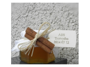 Honey jar label