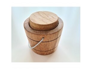 Wooden honey bucket, 50 g