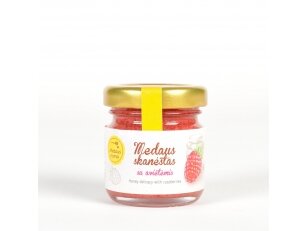 Honey with raspberries, 50 g