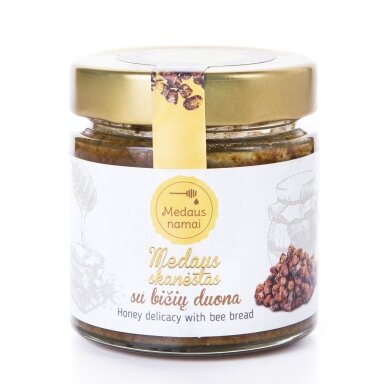 Medaus skanėstas su bičių duona, 200 g Medaus skanėstas su bičių duona, 200 g