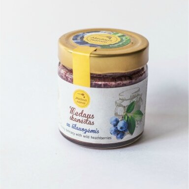 Medaus skanėstas su šilauogėmis, 200 g