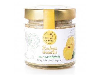 Honey with quince, 200 g