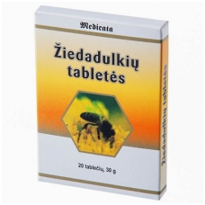 Žiedadulkių tabletės (imunitetui)